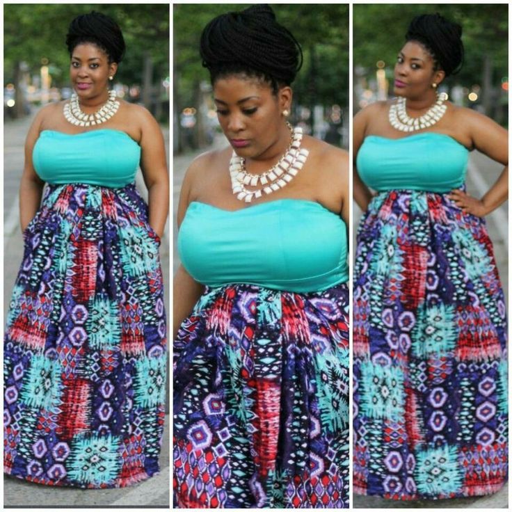 PLUS SIZE PRINT STYLES FOR AFRICAN LADIES – Latest African