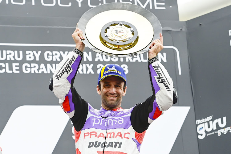 Pramac Racing's Johann Zarco won the Australian Grand Prix on Saturday for his first MotoGP race victory in nearly seven years in the premier class.