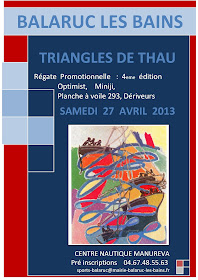 Optimist voile compétition enfants Balaruc etang_de_Thau 2013