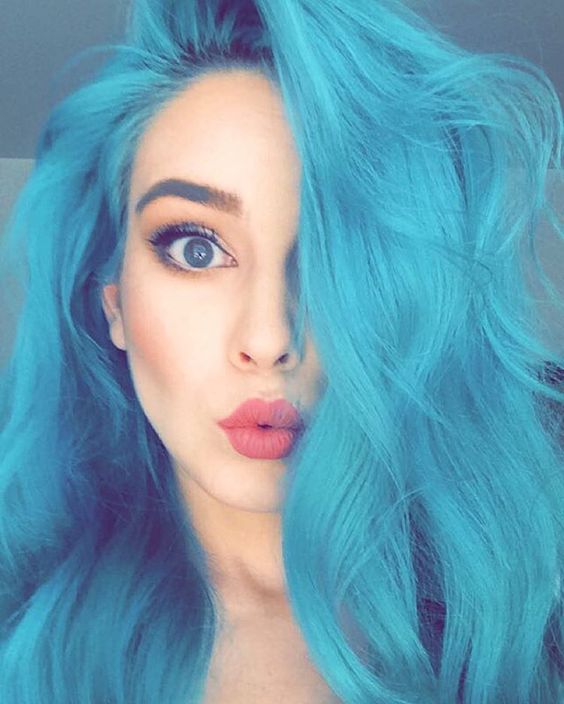 Blue Hairstyles For long Hair-It Is Different 2017 33