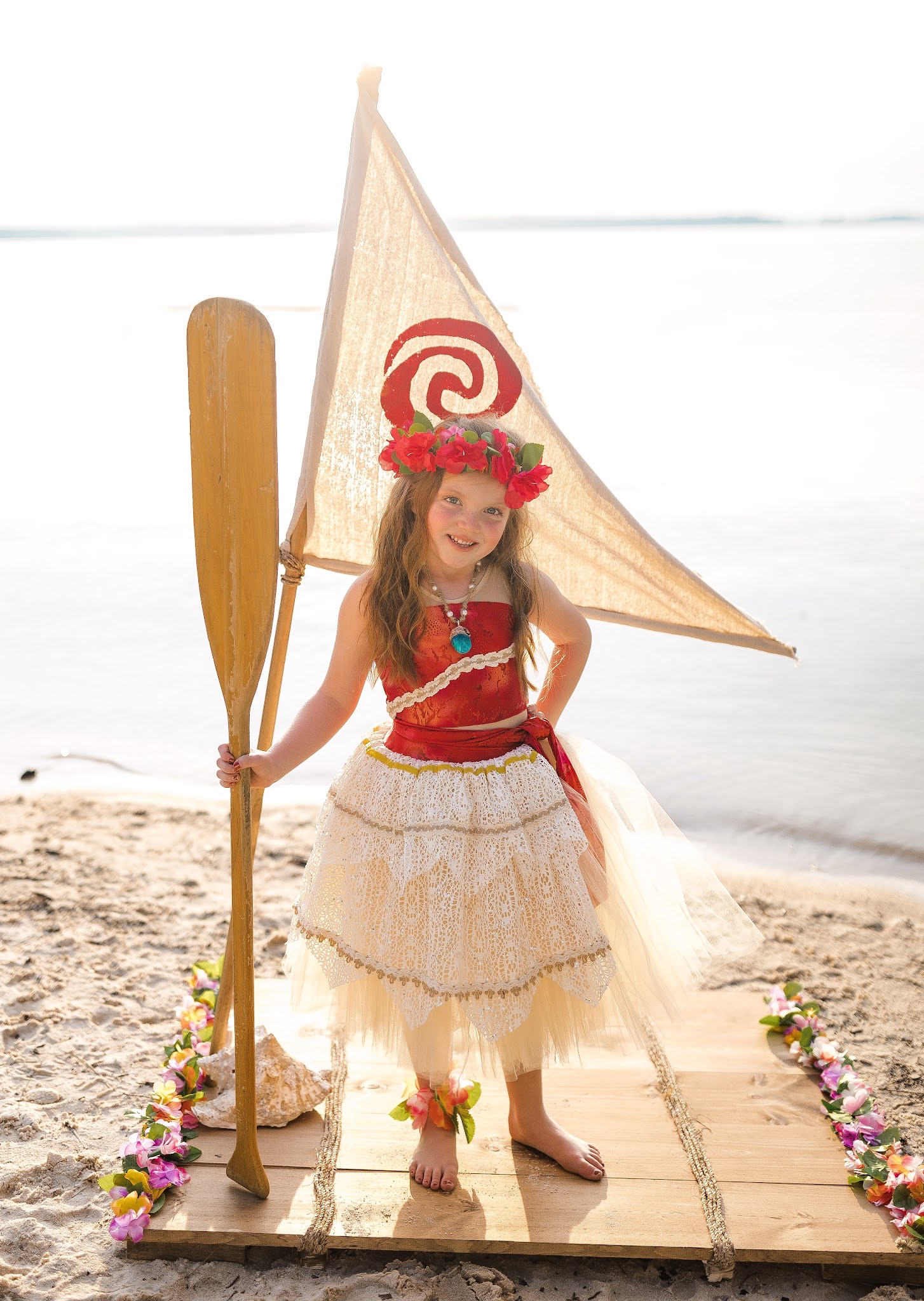 Moana Family Halloween Costumes - Something Delightful Blog #DisneyHalloween #MoanaHalloween #FamilyHalloween