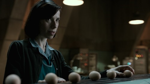 sally hawkins in SHAPE OF WATER