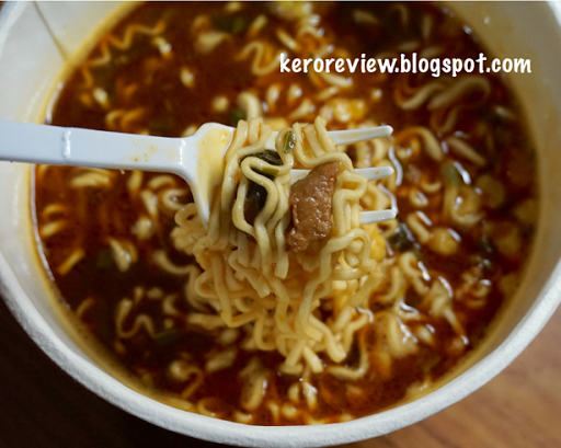 รีวิว ลิตเติ้ลกุ๊ก บะหมี่กึ่งสำเร็จรูป รสทงคัตสึ สไปซี่มิโสะ (CR) Review Instant Noodles Tonkatsu Spicy Miso, Little Cook Brand.