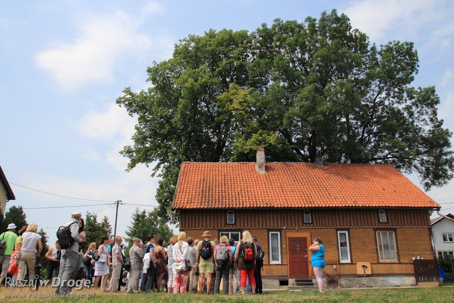 Domy drewniane w Nowej Kościelnicy