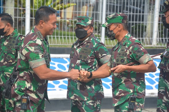 Kunjungan Perdana Panglima TNI Di Bumi Cenderawasih