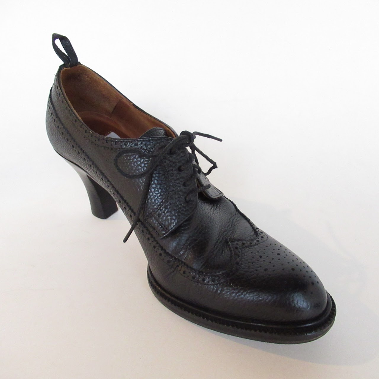 Black Fleece Brooks Brothers Wingtip Pumps