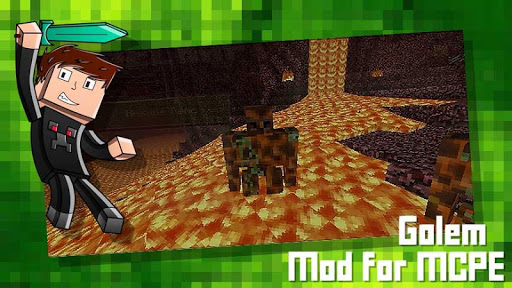 Screenshot Golem Mod for MCPE