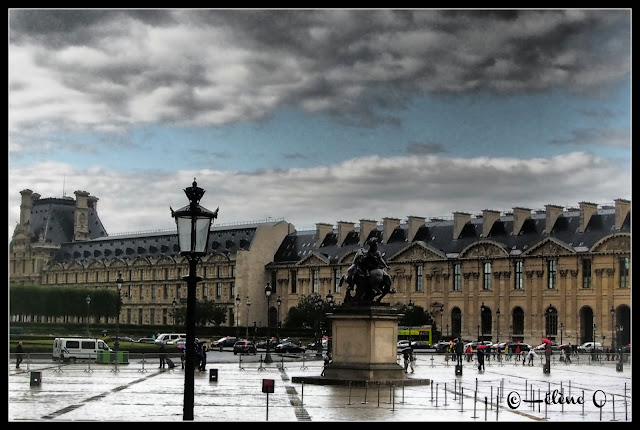 Visite du Louvre sous un ciel menaçant P9105994