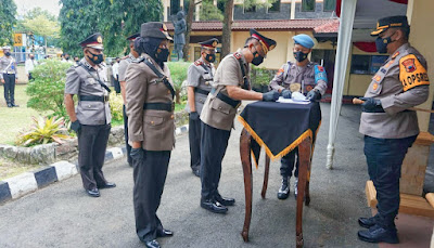 Kapolres Pimpin Sertijab Tiga Jabatan di Polres Purbalingga1