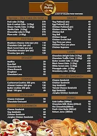 The Golden Bakery menu 1