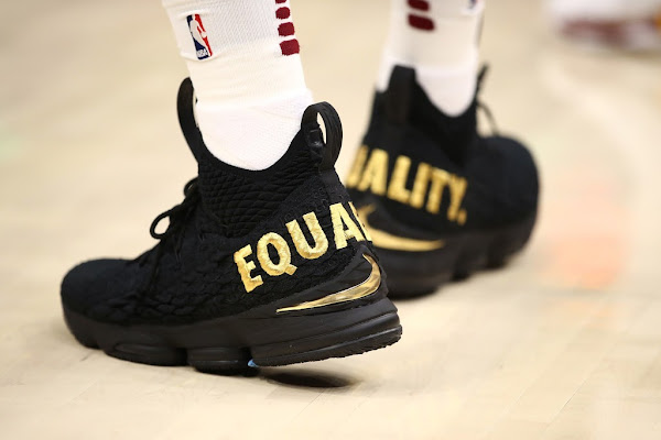 LeBron James Sends Powerful Message in Nike LeBron 15