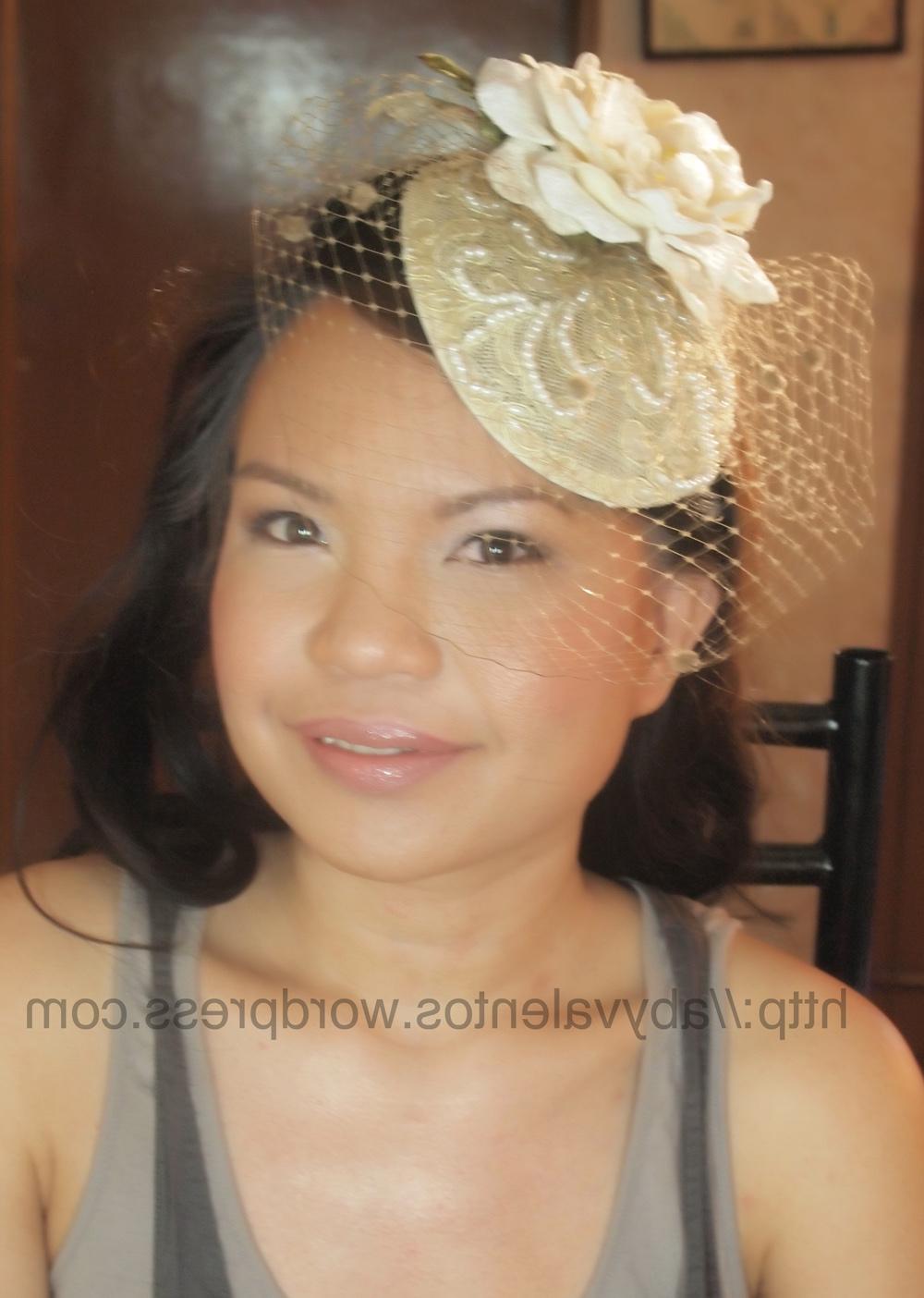 wedding crown with veil