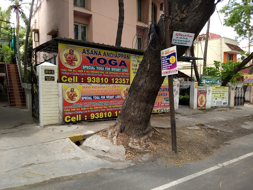 Asana Andiappan Yoga Centre, No: 101, 4th Avenue, Near Jawahar Vidyalaya School, Krupa Colony, Ashok Nagar, Chennai, Tamil Nadu 600083, India, Sports_School, state TN