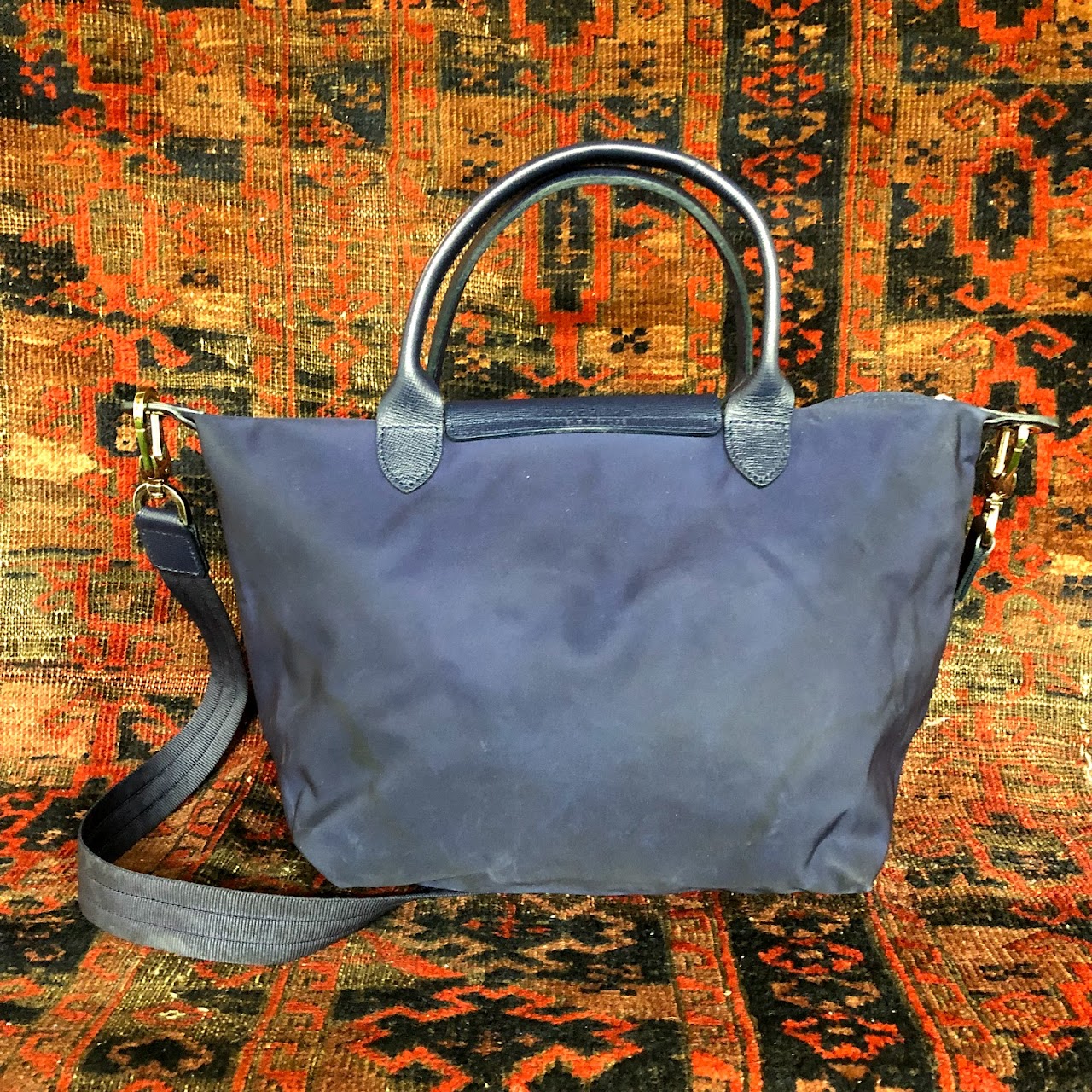 Longchamp Navy Bag