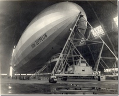Graf Zeppelin at Akron, 1933