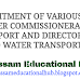 RECRUITMENT OF VARIOUS POSTS UNDER COMMISSIONERATE OF TRANSPORT AND DIRECTORATE OF INLAND WATER TRANSPORT, ASSAM