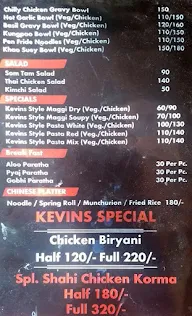 Kevin's Food Point menu 2