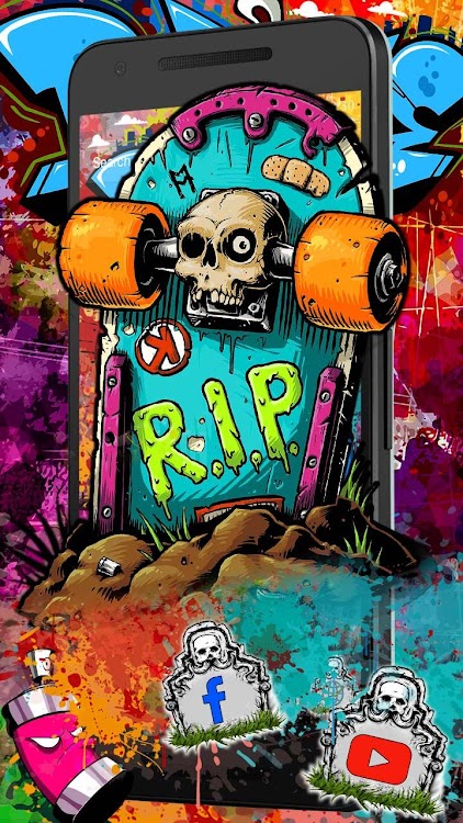 Graffiti Skate Themes Hd Wallpapers 3d Icons Android Apps Appagg