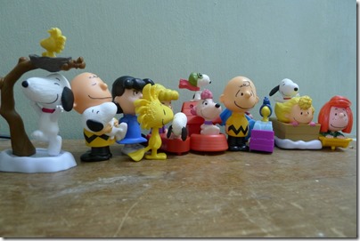 McDonald’s happy meal X The Peanuts Movie 2015 toys