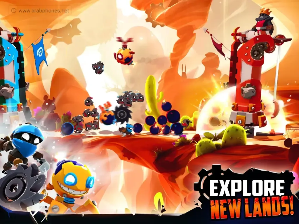 تحميل لعبة Badland Brawl مهكرة اخر اصدار