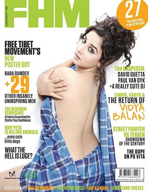 Fhm Indian Model Nude - 15 hottest FHM magazine covers of Bollywood actresses posing topless, in  lingerie and sexy outfits.