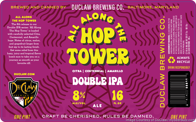 DuClaw - All Along The Hop Tower 16oz Cans