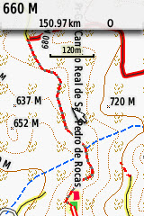 Mapa Topo España V5 PRO de Garmin 1654