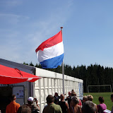 De vlag hangt, de vierdaagse is geopend.