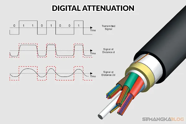 signal digital attenuation