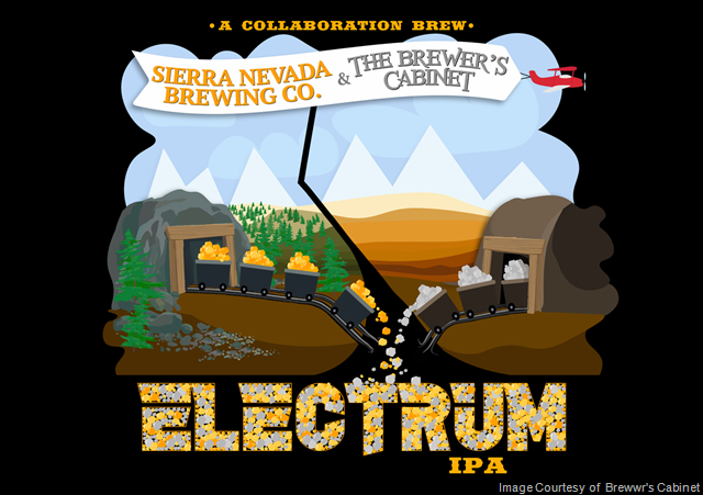 The Brewer’s Cabinet & Sierra Nevada Collaborate On Electrum IPA