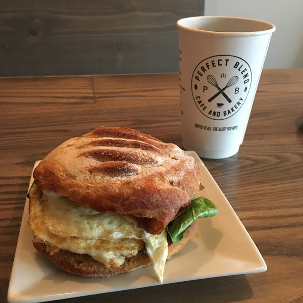 Gluten-Free Sandwiches at Perfect Blend Cafe