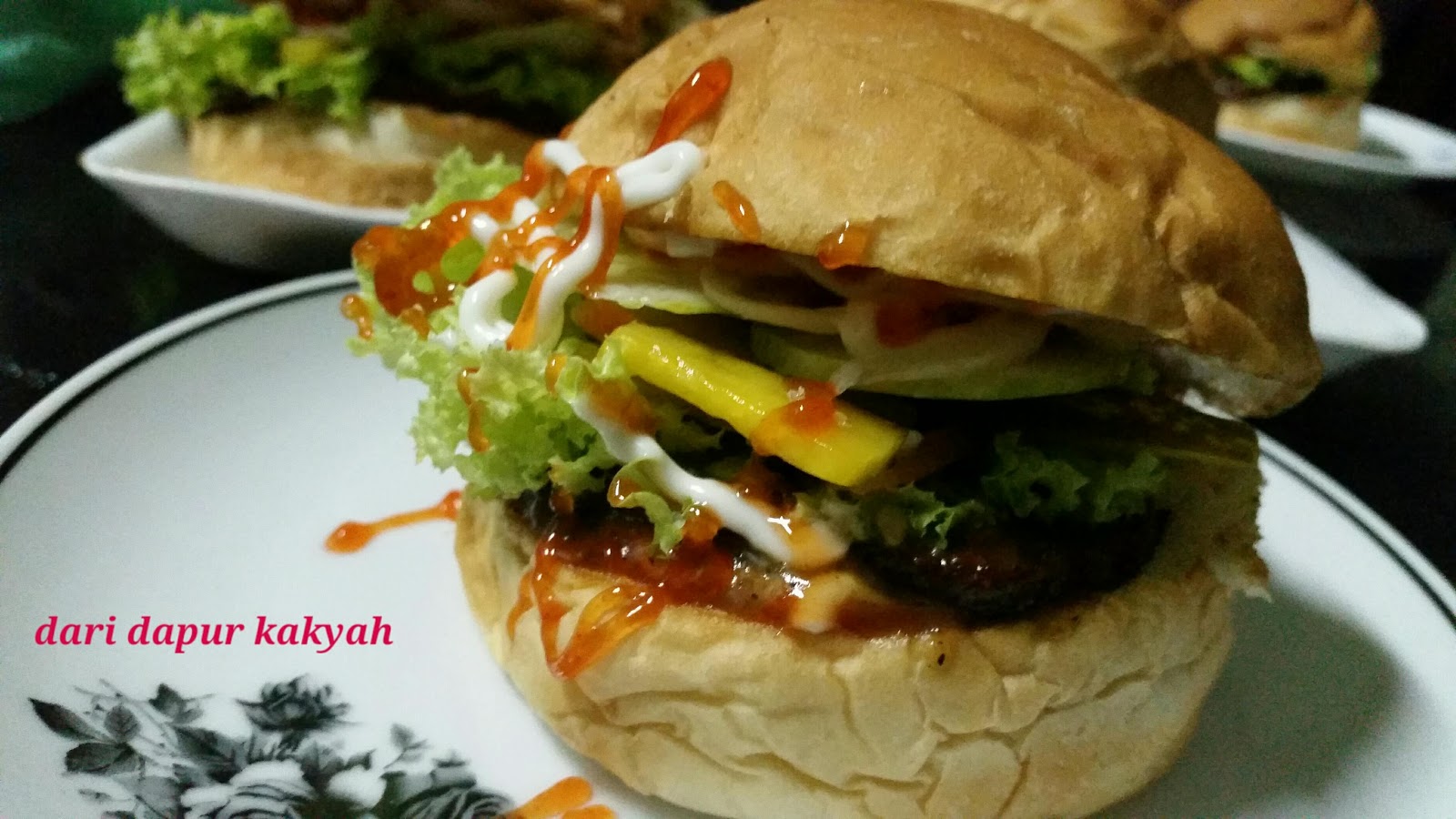 Dari Dapur Kak Yah: Burger Daging