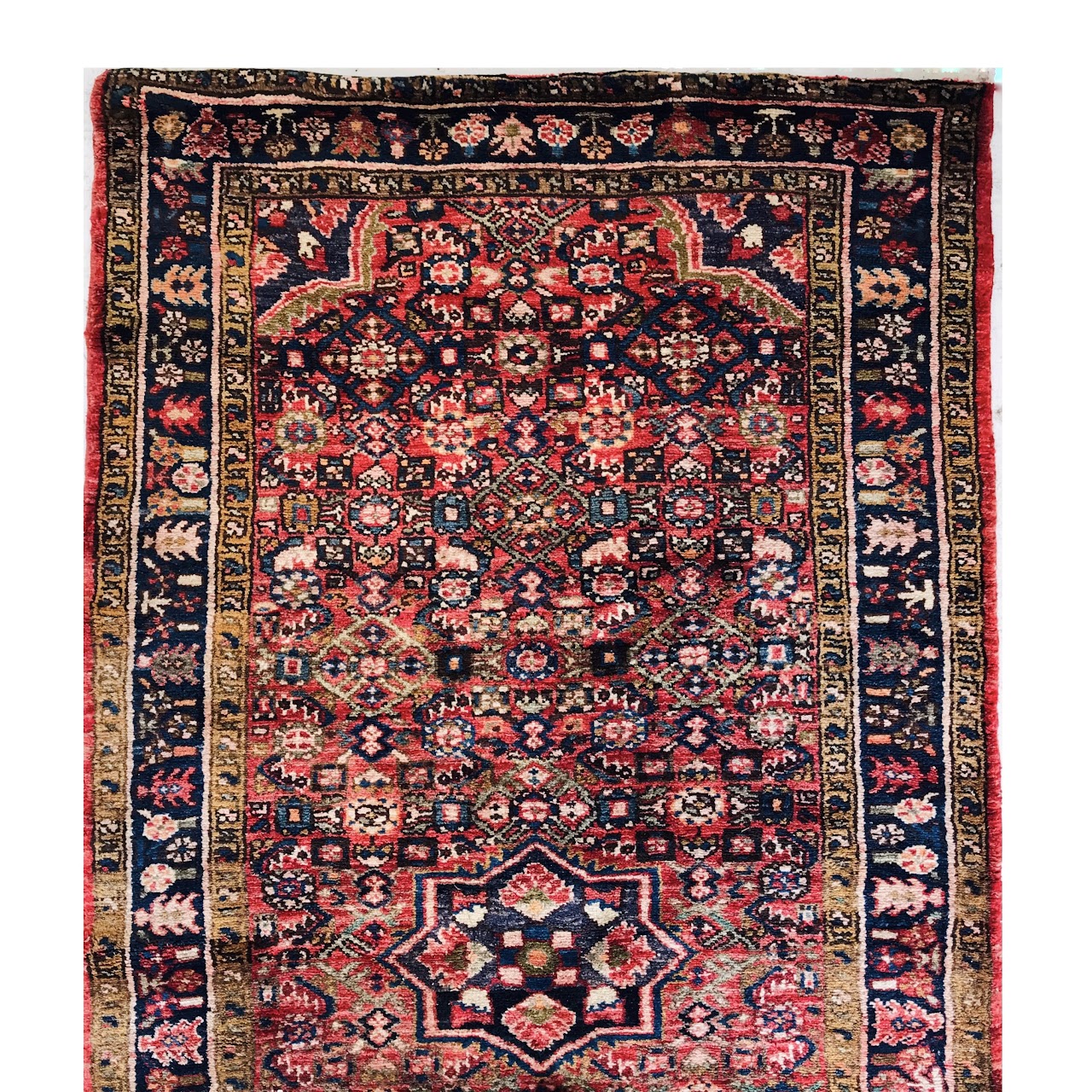 Hamadan Wool Area Rug