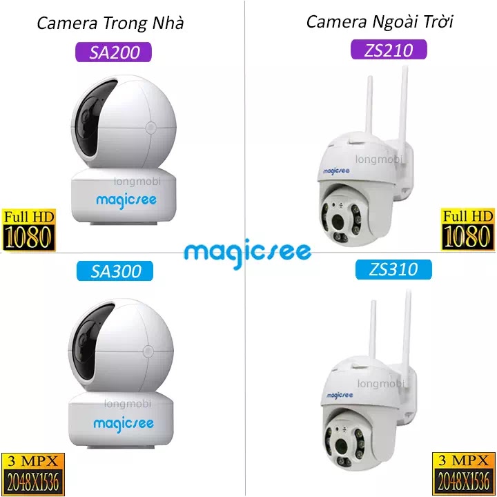 Camera khong day ngoai troi magicsee