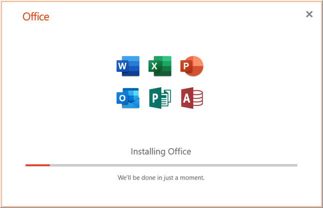 การติดตั้ง Office 365 รวมถึง PowerPoint