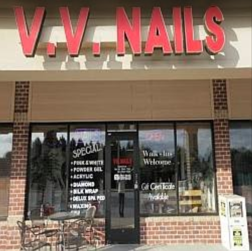 V. V. Nails Alpharetta logo