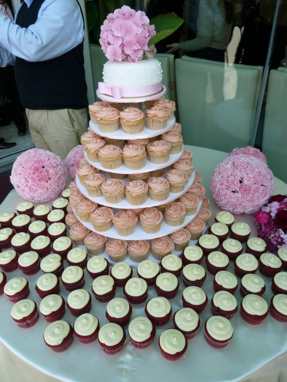 wedding cupcake tower