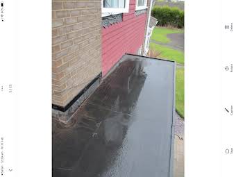 Flat roof renewals in EPDM rubber . album cover