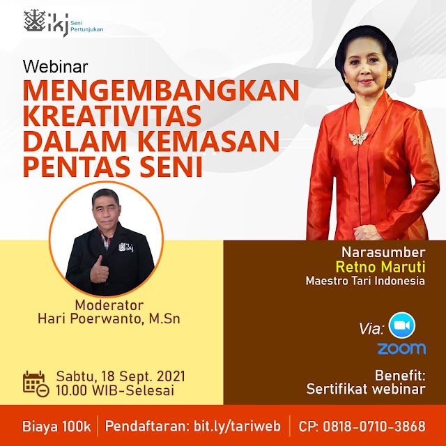 Webinar seni tari