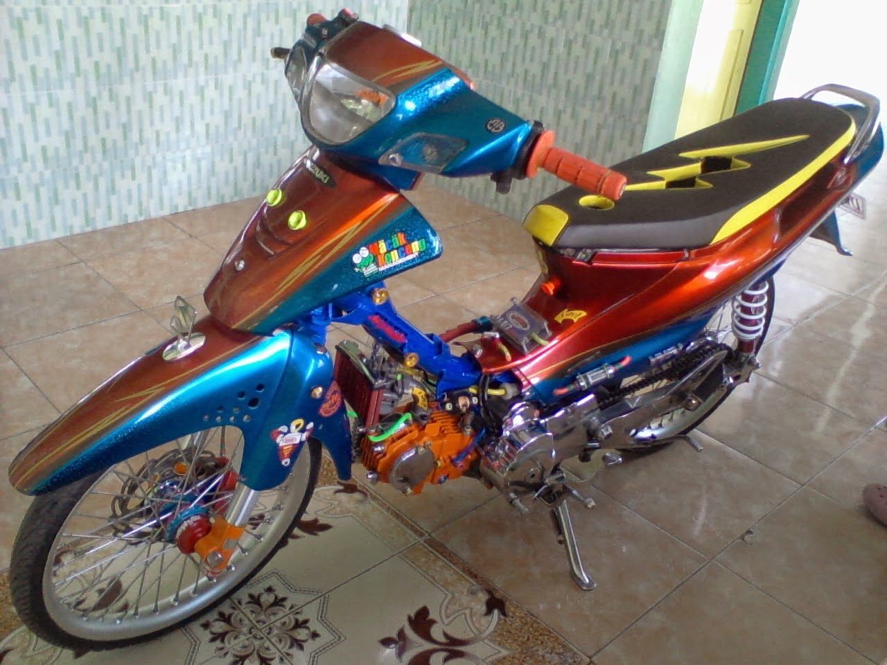 Suzuki Shogun 110 Modifikasi