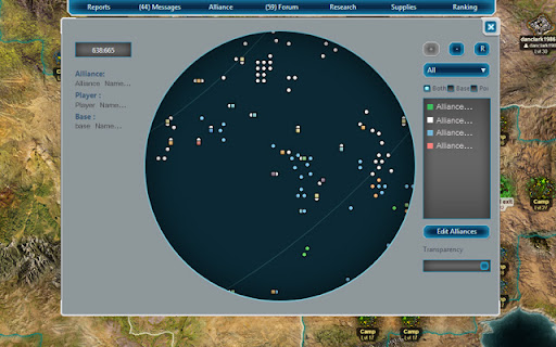 Command & Conquer TA World Map