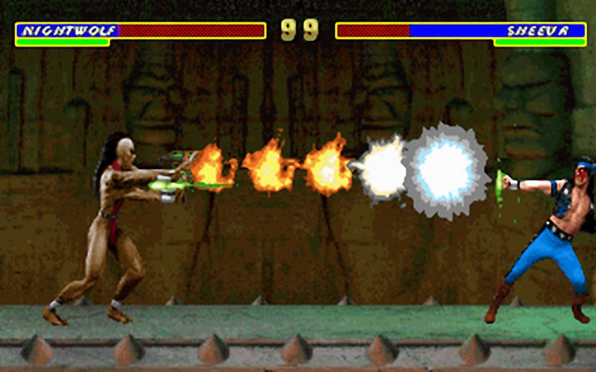 Hình ảnh trong game Mortal Kombat 3 (screenshot)