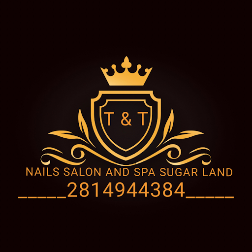 T&T NAILS AND SPA logo