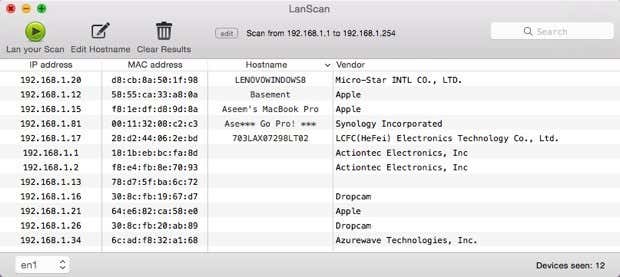 scanner mac lan