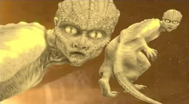 Top 10 provas de répteis Extraterrestres entre nós 07