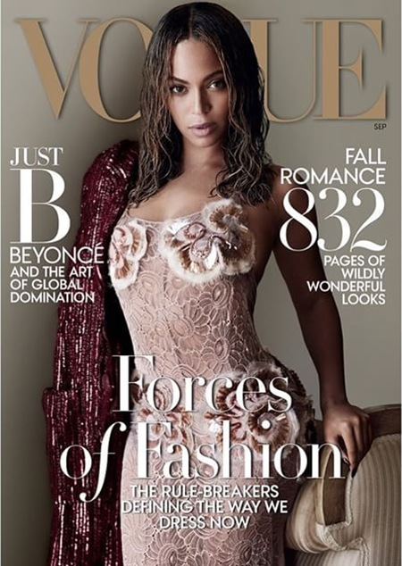 Beyonce for Vogue Sept 2015