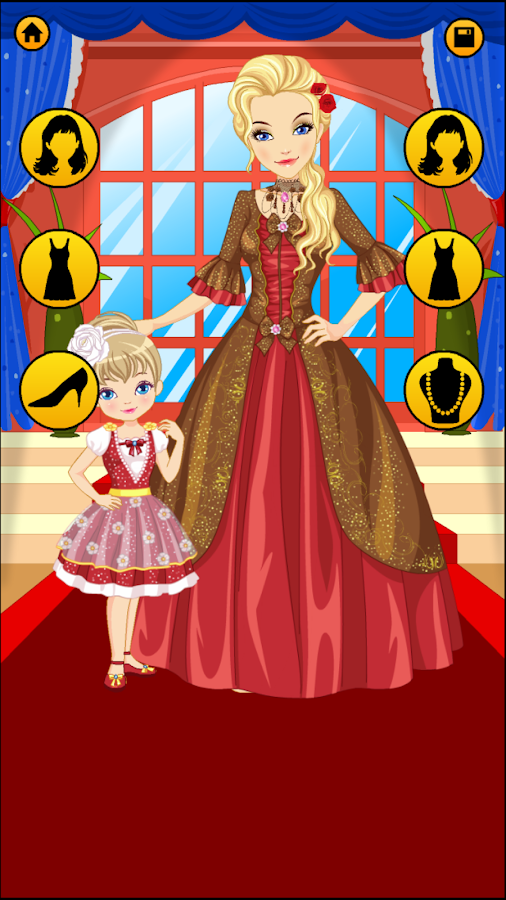 Mother and Daughter Dress Up by shidabeeda on DeviantArt
