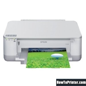 Reset Epson PX-203 printer with Epson reset software