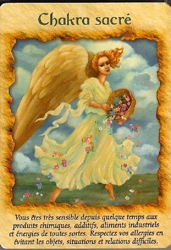 Оракулы Дорин Вирче. Ангельская терапия. (Angel Therapy Oracle Cards, Doreen Virtue). Галерея Chakra%2520sacr%25C3%25A9