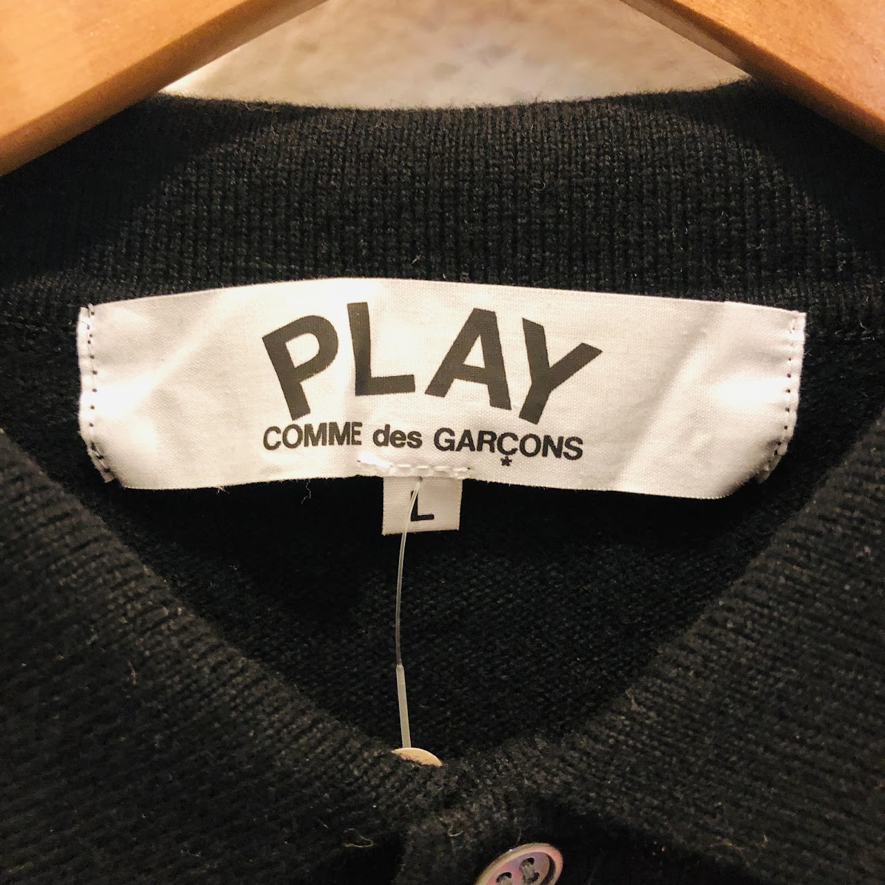 Comme des Garçons PLAY Polo Sweater